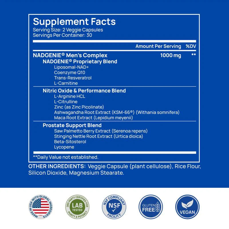 Liposomal NAD+ supplement