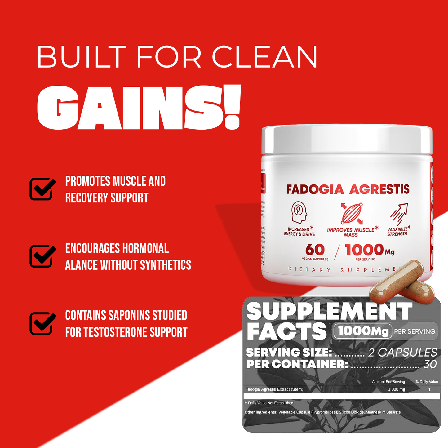 Fadogia Agrestis — Restore Strength, Energy & Drive Naturally