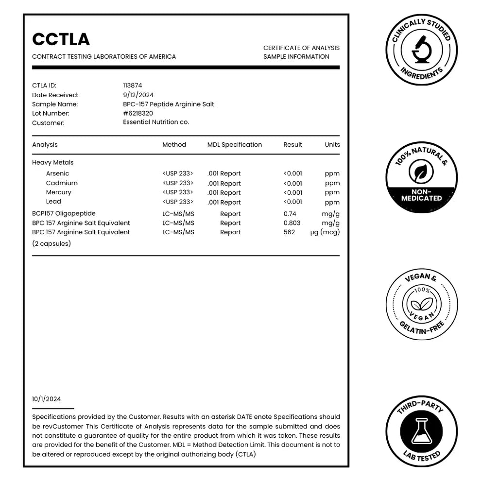 BPC‑157 – Science-Backed Recovery Support