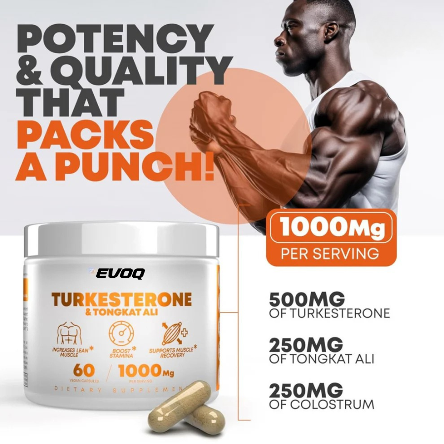 Turkesterone + Tongkat Ali — Train Hard. Feel Strong Again Naturally.