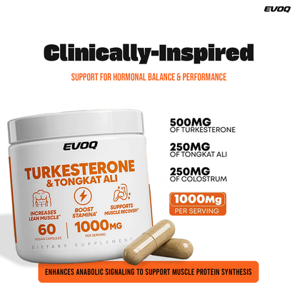 Turkesterone + Tongkat Ali — Train Hard. Feel Strong Again Naturally.