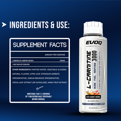 Carnitine 3000™ — Clean Energy Support Without Stimulants