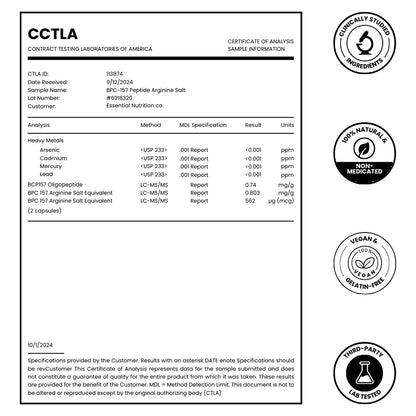 BPC-157 — Daily Recovery & Performance Support